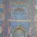 13.Glazed tile work around the blind arch of Tomb of Bibi Ja